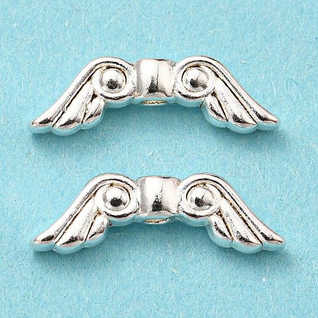 Tibetan Style Alloy Beads TIBEB-A11-3712-S-FF-1