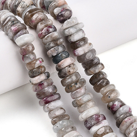 Natural Plum Blossom Tourmaline Beads Strands G-T141-29-1