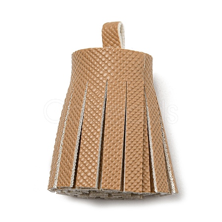 Imitation Leather Tassel Pendant Decorations FIND-L013-A12-1