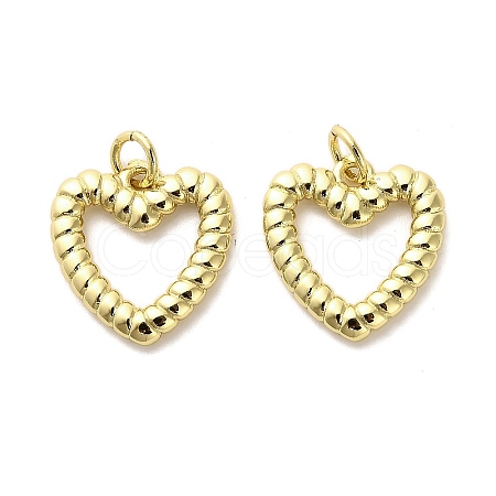 Brass Pendants KK-M324-17G-1