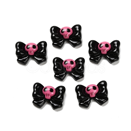 Halloween Opaque Resin Cabochons CRES-I045-01C-1