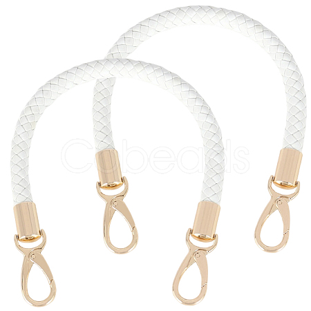 2Pcs PU Leather Bag Handles DIY-CL0001-95B-1