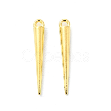 Tibetan Style Alloy Spike Pendants LS-TIBEP-A16461-G-NR-1