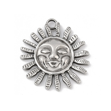 304 Stainless Steel Pendants STAS-D366-01I-P-1