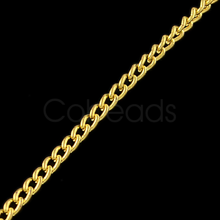 Unwelded Iron Curb Chains CH-R078-10G-1