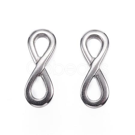 Tarnish Resistant 304 Stainless Steel Links connectors STAS-F040-11-P-1