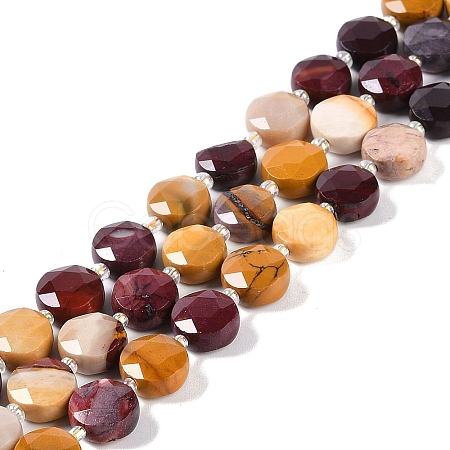 Natural Mookaite Beads Strands G-N342-13-1