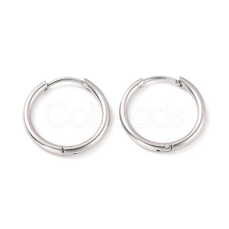 Non-Tarnish 304 Stainless Steel Huggie Hoop Earrings for Women EJEW-F280-07C-P-1