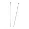 Tarnish Resistant 304 Stainless Steel Flat Head Pins, Stainless Steel Color, 45x0.7mm, Head: 1.8mm