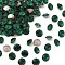 Preciosa&reg MAXIMA Crystal Round Stones, Czech Crystal, Dura Foiling, Round(431 11 615 Chaton), 50730 Emerald, SS8/PP17(2.3~2.5mm)