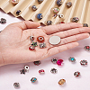 Alloy Rhinestone European Beads MPDL-TA0001-01-8