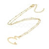 304 Stainless Steel Pendant Necklaces NJEW-H029-02G-E-2