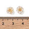Brass & Glass Beads GL-CBA12D7-02G-3