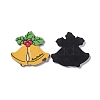 Christmas Style Printed Acrylic Cabochons MACR-O045-01E-3