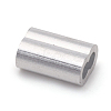 Aluminum Slide Charms/Slider Beads ALUM-WH0164-58-1.5mm-1