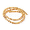 Natural Topaz Jade Beads Strands G-L528-07-3