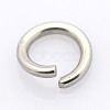 Tarnish Resistant 304 Stainless Steel Open Jump Rings STAS-E066-08-7mm-1