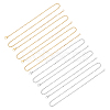 12Pcs 2 Colors 304 Stainless Steel Cable Chain Necklace STAS-UN0029-43-1