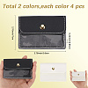 8Pcs 2 Colors Portable Imitation Leather Jewelry Bags for Travel ABAG-SP0001-37-2