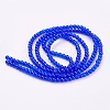 Crackle Glass Beads Strands X-CCG-Q001-4mm-14-2