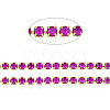 Brass Rhinestone Strass Chains CHC-N017-003B-B07-3
