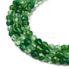 Transparent Glass Beads Strands X-GLAA-H027-01G-4