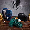 Halloween Theme Coffin Shaped Velvet Finger Ring Boxes VBOX-WH0015-01B-4