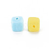 Handmade Polymer Clay Beads Strands CLAY-T020-09F-4