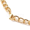CCB Plastic Curb Chain Necklace NJEW-JN03773-5