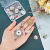 SUNNYCLUE DIY Half Round Pendant Necklace Making Kits DIY-SC0019-99G-3