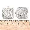 Non-Tarnish 304 Stainless Steel Pendants STAS-L022-360P-3