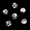 Handmade Printed Porcelain Beads X1-PORC-Q201-6mm-5-2