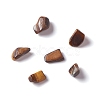 Natural Tiger Eye Chip Beads G-O103-19A-2