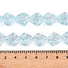 Electroplate Glass Beads Strands EGLA-N012-08H-4