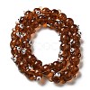 Handmade Gold Sand Lampwork Beads LAMP-Q033-03A-3