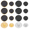 CCB Style Plastic Shank Buttons BUTT-OC0001-08-1