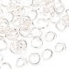 Brass Open Jump Rings KK-G604-08S-10-1