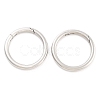 Non-Tarnish 316 Stainless Steel Spring Gate Rings STAS-M296-01P-I-2