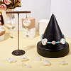 220Pcs 9 Styles ABS Plastic Imitation Pearl Beads KY-TA0001-51-8