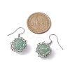 Natural Mixed Gemstone Dangle Earrings EJEW-JE05659-02-3