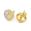 Brass Ear Studs EJEW-P261-14ML-2