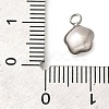 304 Stainless Steel Pendants STAS-Q346-02P-10-3