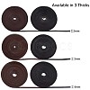 Flat Cowhide Leather Cord WL-GF0001-08B-02-5