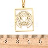 304 Stainless Steel Necklace LS-NJEW-D330-01G-05-3