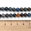 Natural Dumortierite Beads Strands G-F826-A01-6mm-5