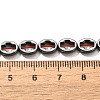 Electroplated Synthetic Non-magnetic Hematite Beads Strands G-L613-Z01-01M-4