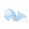 Transparent Acrylic Bead Caps PL551M-3