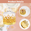 Transparent Plastic Candy Storage Boxes CON-WH0086-224-4