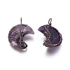Natural Amethyst Tree of Life Wire Wrapped Pendants G-L520-E02-R-NF-2