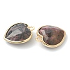 Natural Mixed Gemstone Pendants G-B009-03G-3